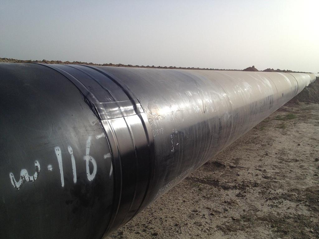 Premier Shrink Sleeve™ applied to pipeline field joint