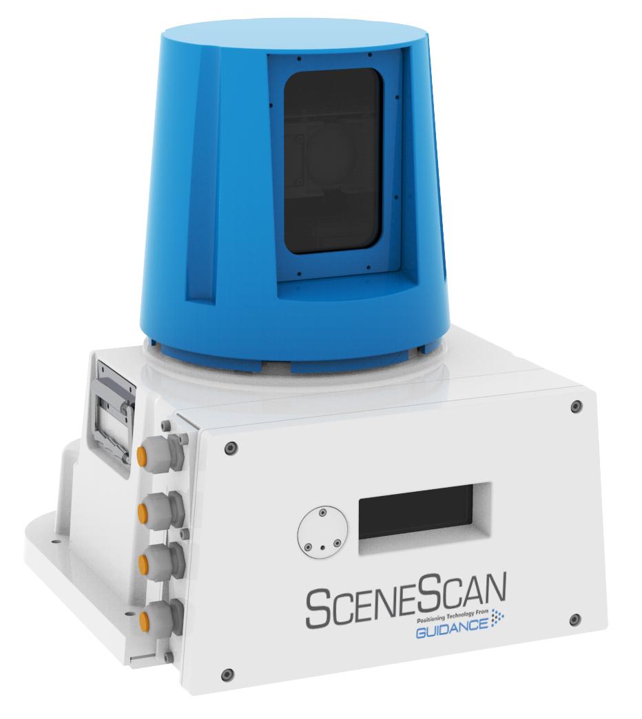 SceneScan: A high accuracy rotating targetless laser sensor to provide positional information.