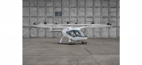 Volocopter's VoloCity Air Taxi for Commercial UAM Services. Image via Volocopter.